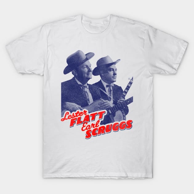 Flatt and Scruggs T-Shirt by darklordpug